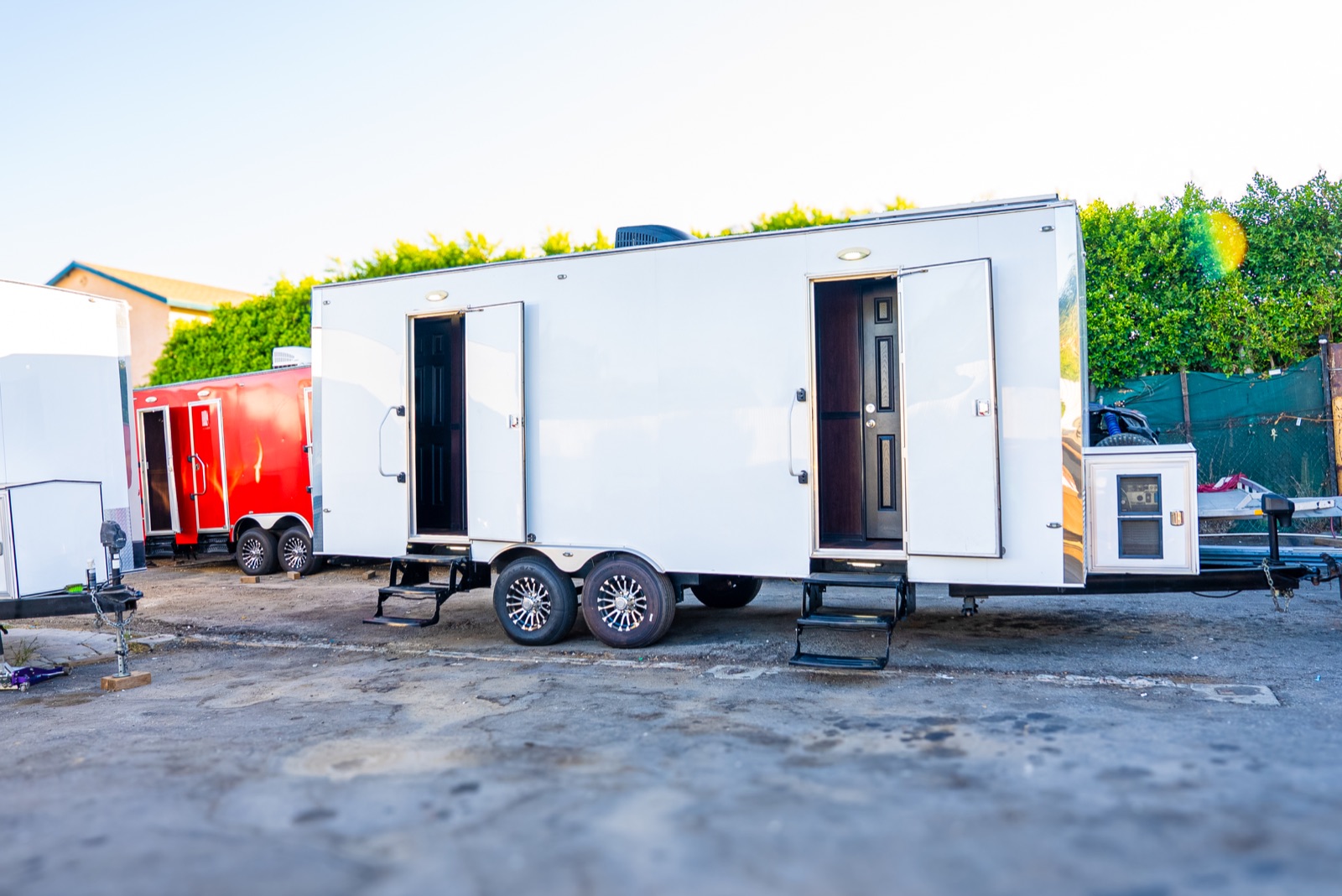6-Station Restroom Trailer / Interior Hallway (2 Units)